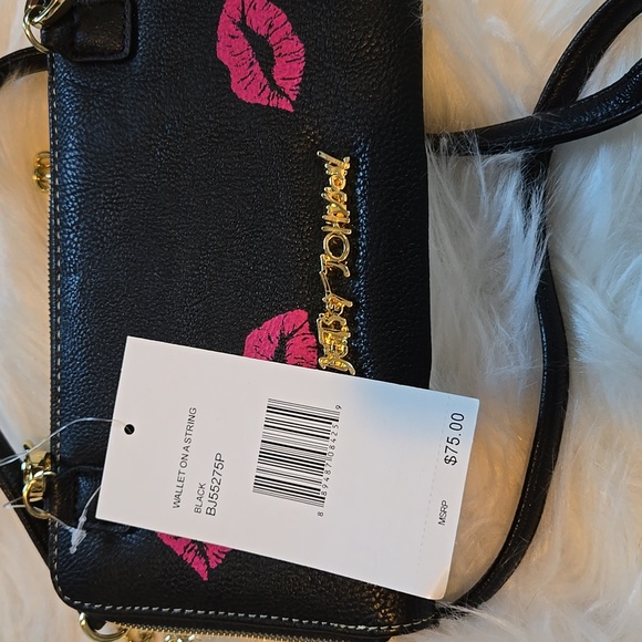 💋NEW Betsey Johnson Cat-eye lady Face Purse Clutch - Picture 10 of 12